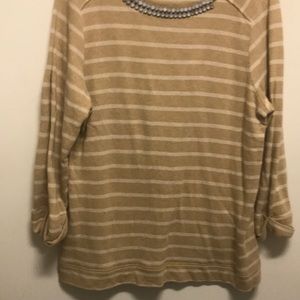 COLDWATER CREEK pullover tunic with long sleeves